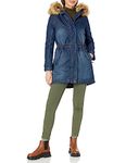 URBAN REPUBLIC Women's Juniors Denim Jacket, Dark Wash, L