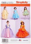 Simplicity Sewing Pattern 1303: oddlers' and Child's Costumes, Size, Paper, White, AA (1/2-1-2)