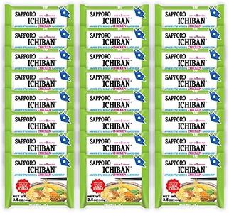 [SAPPORO ICHIBAN] Ramen Noodles, Chicken Flavor, No. 1 Tasting Japanese Instant Noodles (3.5 Oz./ 99.2 g) | 24 Pack