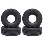 DJCRAWLER 1.0 H/T Tires 56 * 19.5mm, On-road Emulational Tires for 1/24 Scale RC Crawler Tires, Rubber Soft Tires for Axial Bronco Gladiator B17 1/18 TRX-4M Defender MST HSP Tamiya Jimny Parts