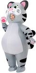 Spooktacular Creations Inflatable Halloween Costume Full Body Kitty Cat Inflatable Costume - Adult Unisex One Size (Kitty)