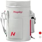 Nisplay Portable Tennis Ball Machine (White)