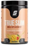 Sparkfusion True Slim Protein Powder Meal Replacement Shake | For Weight Control And Management | 23 gm Protein With 8 Ayurvedic Superfood | Sugar Free | For Men and Women (Alphonso Mango, 500 g)