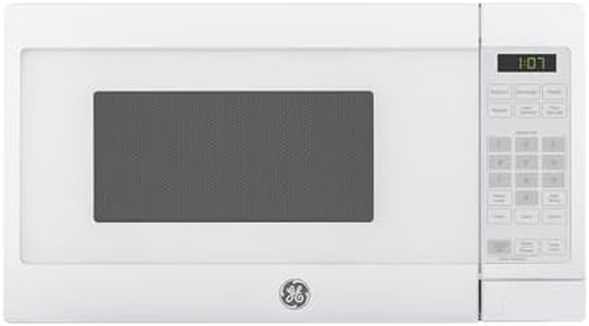 GE Countertop Microwave Oven, 700 Watt, 0.7 Cu. Ft., White, GCST07N1WWW