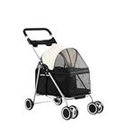 i.Pet Pet Stroller, Foldable Cat Do