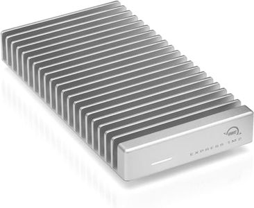 OWC Express 1M2 Portable NVMe Thunderbolt (USB-C) SSD Drive USB4, Ultra Fast External SSD Drive with Aluminum Heatsink Enclosure (Case Only)