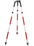 Tripod Surveying Thumb Release, Aluminum Tripod for Prism Poles Surveying or Gps Poles of Total Station GPS