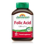 Jamieson Folic Acid 1000mcg 100's 100 Tablets