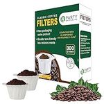 Party Bargains Disposable K-Cup Coffee Paper Filters for Keurig Single Serve Filter | Pack of 300