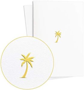 Diese-Klappkarten Biglietto di Auguri e Buono Regalo per Compleanno e Matrimonio - Biglietto di Addio al Lavoro o Pensionamento - Voucher Viaggio con Palma in Rilievo