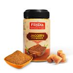 FOODIA Cane Jaggery Powder 400 g | No Milk Curdling | Natural & Chemical-Free Jaggery Sweetener | Ideal for Tea, Coffee & Cooking | Jaggery Sugar - Pack of 1, Jar