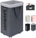 Goodpick Laundry Basket with Wheels