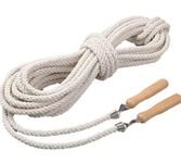 Skipping Rope, 10m Extra Long Jump Rope with Wooden Handle for Kids and Adult, Best Team Group Skipping Rope for School Sport and Outdoor Activity