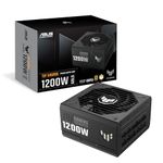 ASUS TUF Gaming 1200W Gold (1200 Watt, ATX 3.0 Compatible Fully Modular Power Supply, 80+ Gold Certified, Military-Grade Components, Dual Ball Bearing, Axial-tech Fan, PCB Coating, 10 Year Warranty)