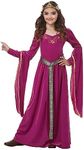 California Costumes Girls Medieval Princess Outfit Medium