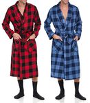 Mens Flannel Robe