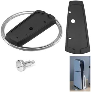 Vertical Cooling Stand. Sturdy and Sleek Holder for PlayStation 5 Slim, PS5 Pro, Digital and Disc Editions. Secure Antislip Design with Efficient Console Cooling Features