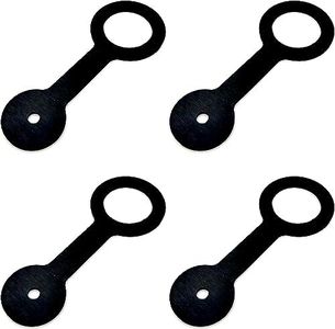 WFCYQ RV Shower Door Travel Latch Strap Fits Most Shower Doors. for Your Camper Trailer Motorhome Third Wheel Secure Shower Doors for Safe Travel Compatible with F100158276 、0273349 (4 Pack)