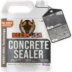 BEEST Concrete Sealer Outdoor - Driveway Sealer, Silane/Siloxane Patio Paver Sealer, Stone Sealer Outdoor & Brick Sealer Exterior Concrete Sealant, Clear Natural Finish Ready-to-Use CS-9500-1 Gallon