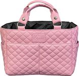 Kami-So Ice Skating Rink Tote (Baby Pink) - Great for Skate Guards Water Bottle and Other Skating Accessories