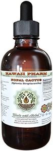 Nopal Cactus Alcohol-Free Liquid Extract, Nopal Cactus (Optunia Streptacantha) Whole Dried Cactus Glycerite Natural Herbal Supplement, Hawaii Pharm, USA 2 fl.oz