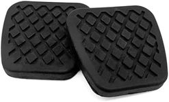 2 x Brake & Clutch Pedal Pad - Rubber Cover Pedal Pad Cover Replacement for Honda Civic Accord CR-V Acura 46545-SA5-000