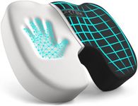 FORTEM Office Chair Cushion, Memory Foam Seat Cushion, Non Slip Sitting Pillow for Gaming, Car Seat Pillow, Computer Chair Pad, Washable Cover, XL