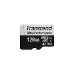 Transcend 128GB Uhs-II Class 3 V90 SDHC Flash Memory Card (TS128GUSD340S)