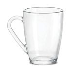 Bormioli Rocco 416831 Icon Glass Mug, 32 cl, Transparent