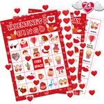 Bingo Game For Kids Valentines Day