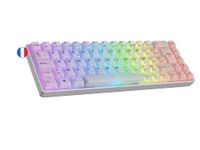 Ranked Master M65 HE 65% | Rapid Trigger Technology | Magnetic Mechanical Gaming Keyboard | 69 Keys RGB LED for PC/Mac | Azerty France & Belgium (POM Dye Sub Limited Edition, Clear Switch)