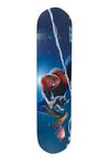 BABAFAB Portable Handheld Lightweight Skateboard 24" Light Flashing 4 Wheels Mini Cruiser Skateboard, Beginners Longboard Suitable for Kids, Age (5-9 Years) (Spider Man Print)