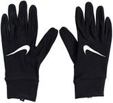 Nike Mens Lightweight Tech Running Gloves Black | Silver Large