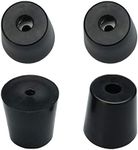 uxcell 4pcs Rubber Feet Bumper Buff