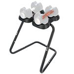 Lifepro Adjustable Dumbbell Stand for PowerFlow & Powerflow Plus Adjustable Dumbbell Set - Adjustable Dumbbell Rack Stand for Convenience & Safety When Training - Durable Adjustable Weights Stand