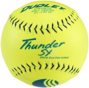 DUDLEY USSSA Thunder SY Slowpitch Classic M Stamp Softball - 12 Pack