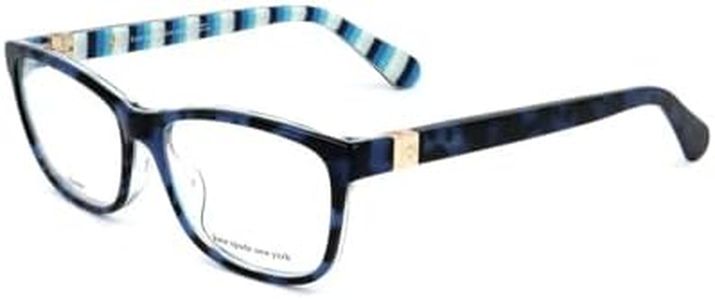 Kate Spade KS Calley PJP Blue Plastic Rectangle Eyeglasses 52mm
