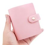 52 Pockets Mini Photo Album for Fujifilm Instax Mini 12 11 9 90 8 7s 40/Polaroid Snap/Z2300/SocialMatic Instant Cameras & Zip Instant Printer (Pink, 1Pack)