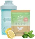 The Fresh Test 75g Powder Drink Mix & Premium Shaker Bottle Bundle, BPA-Free, Leak-Proof, Easy to Use