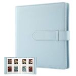 256 Pockets Photo Album for Fujifilm Instax Mini 11 90 70 9 8+ 8 LiPlay Instant Camera, Polaroid Snap SnapTouch PIC-300 Z2300 Instant Camera, Kodak Smile Printomatic Instant Camera (Blue)