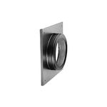 Simpson Dura-Vent 46DVA-DC - Round Ceiling Support/Wall Thimble Cover- 4"x6 5/8" Direct Vent, Black