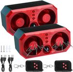 Qualirey 2 Pcs Solar Outdoor Motion