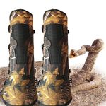 V-CHEETONG Snake Gaiters Lower Leg Armor Anti-bite Snake Guard Water Proof Comfortable Protection Gear for Hunting Hiking Outdoors Survival Kit for Men and Women