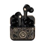 Greshare Wireless Headphone,Earbuds Bluetooth 5.0 Mini In Ear Automatic pairing Earphones Bicolor hand painted Handsfree Headset. (Black)