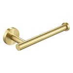 KES Gold Toilet Paper Holder Toilet Roll Holder for Bathroom Lavatory 304 Stainless Steel Wall Mount Brushed Gold, A2175S12-BZ