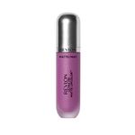 Revlon Ultra HD Matte Lipcolor, Velvety Lightweight Matte Liquid Lipstick in Plum / Berry, Crush (670), 0.2 oz