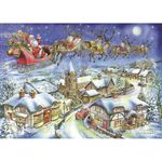 The House of Puzzles - No.13 - Christmas Eve Jigsaw - 1000 Piece Jigsaws For Adults, Artist Illustrated, Scenic Landscape, Deluxe Puzzle Gifts