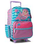 Stephen Joseph Little Girl's Classic Rolling Luggage, Accessory, Mermaid, No Size