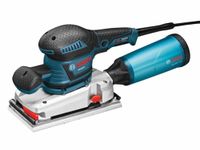 BOSCH OS50VC Electric Orbital Sander - 3.4 Amp 1/2 Inch Finishing Belt Sander Kit with Vibration Control for 4.5 Inch x 9 Inch Sheets, Blue