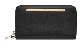 Fossil Women Liza Zip Clutch, Black